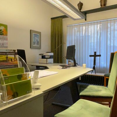 Beratungsraum von Otto Berg Bestattungen in Berlin-Wilmersdorf